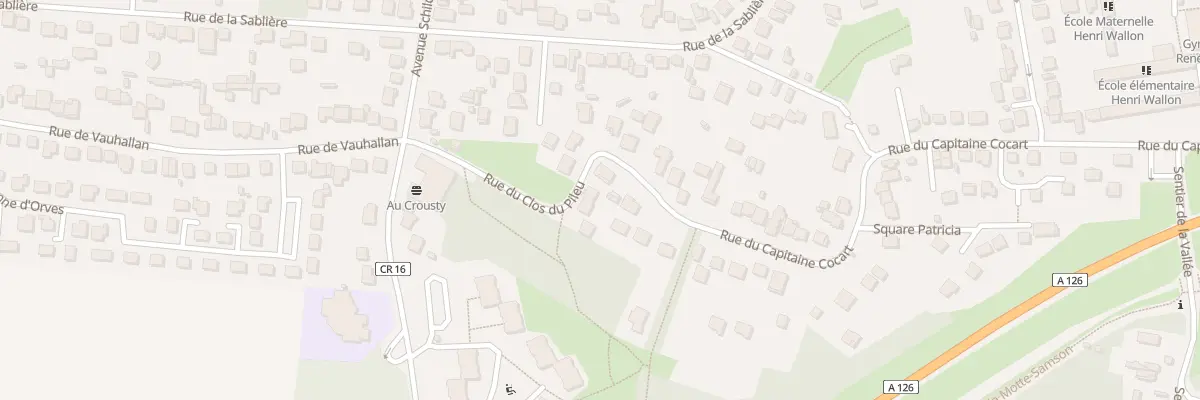 Plan du 5 Rue du Clos du Pileu à Palaiseau