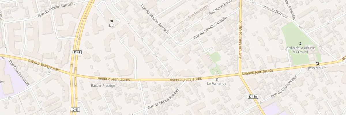 Plan du 74 Av Jean Jaures à Argenteuil
