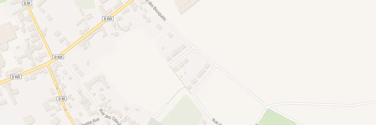 Plan du 3 Rue Jacques Becq à Fienvillers