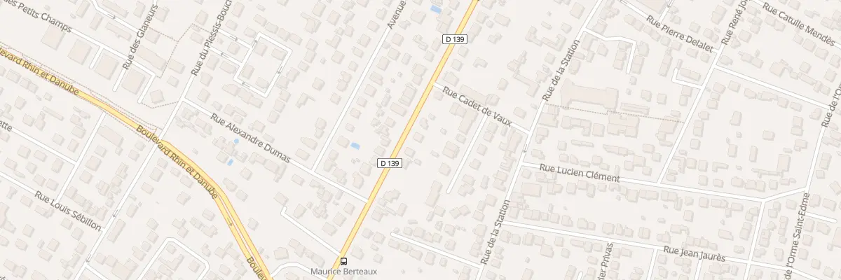 Plan du 72 Bd Maurice Berteaux à Franconville