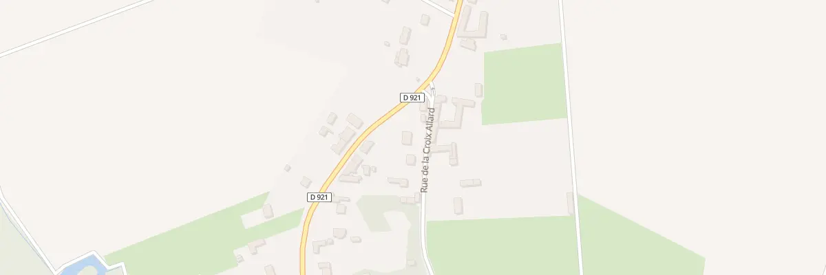 Plan du 43 Rue de la Croix Allard à Vrigny