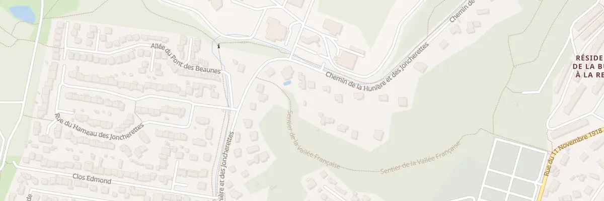 Plan du 79 Che de la Hunière à Palaiseau