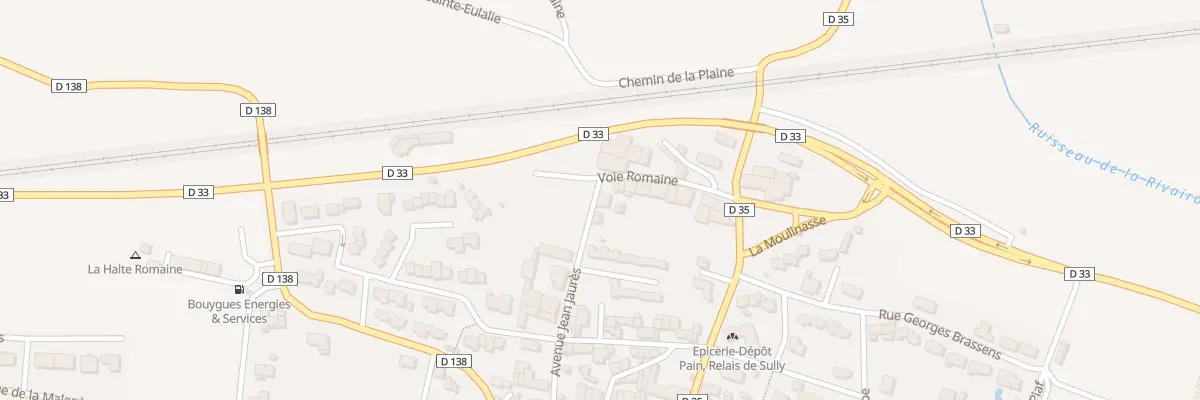 Plan du 24 Rue Jean Jaures à Villesèquelande