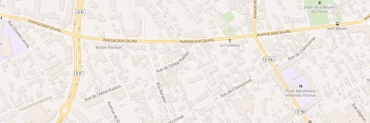 Plan du 7 Rue de l’Abbe Ruellan à Argenteuil