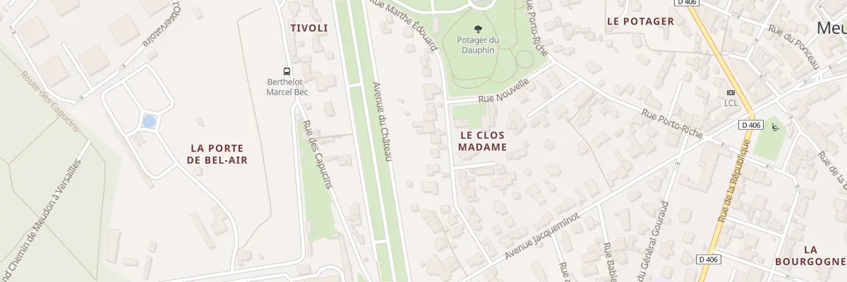 Plan du 20 Rue Marthe Edouard à Meudon