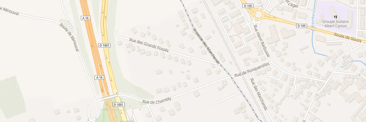 Plan du 145 Imp des Grands Fosses à Ronquerolles