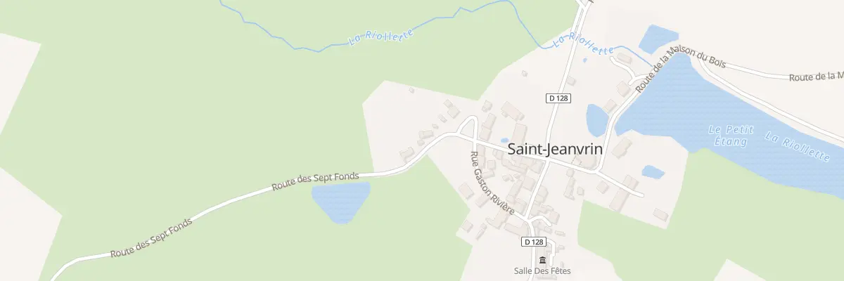 Plan du 148 Rte des Sept Fonds à Saint-Jeanvrin