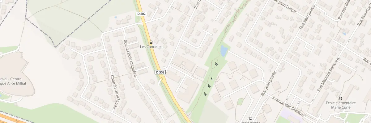 Plan du 43 Rue Cognacq Jay à Saint-Leu-la-Forêt