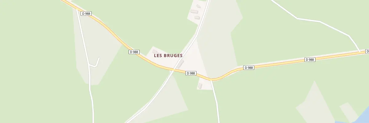 Plan du 2 Les Bruges à Saint-Alpinien