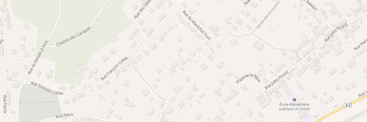 Plan du 23 Rue du Gal Corbineau à Champagne-sur-Oise