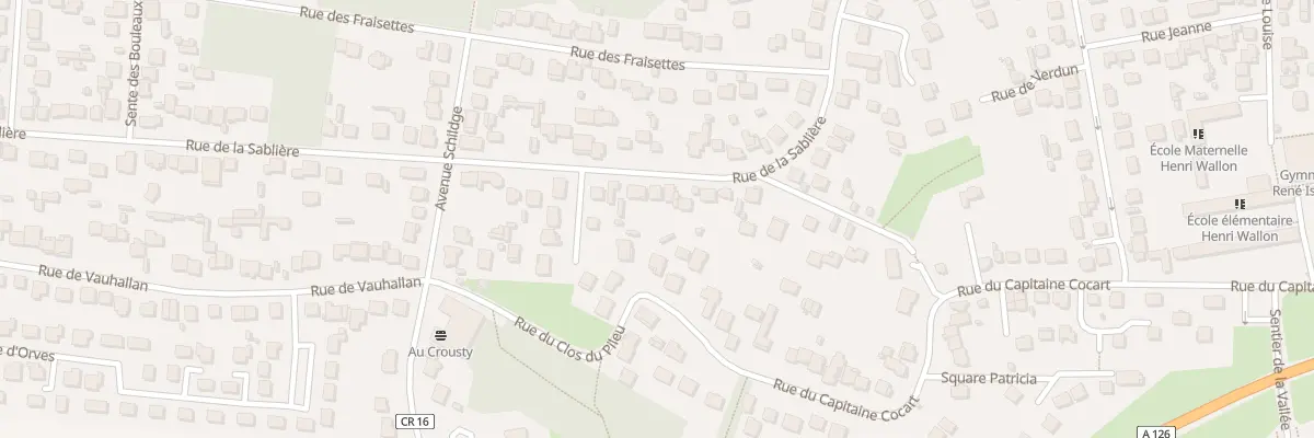 Plan du 43 Rue de la Sablière à Palaiseau