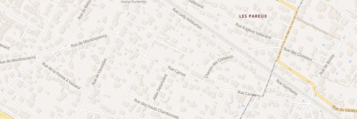 Plan du 36B Rue Carnot à Taverny