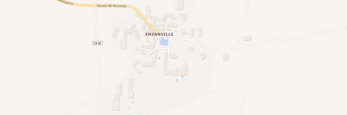 Plan du 8 Enzanville à Sermaises