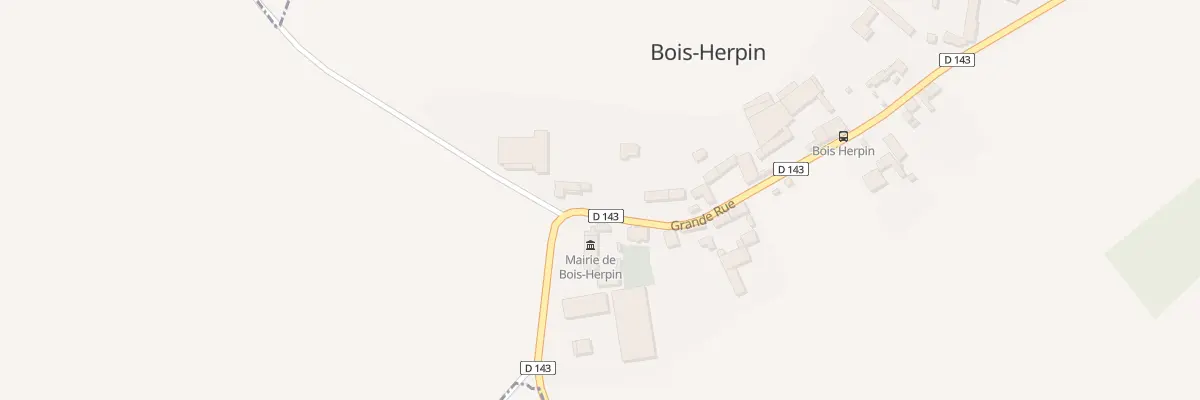 Plan du 36 Gr Grande Rue à Bois-Herpin