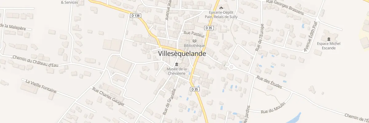 Plan du 2 Pl de la Resistance à Villesèquelande