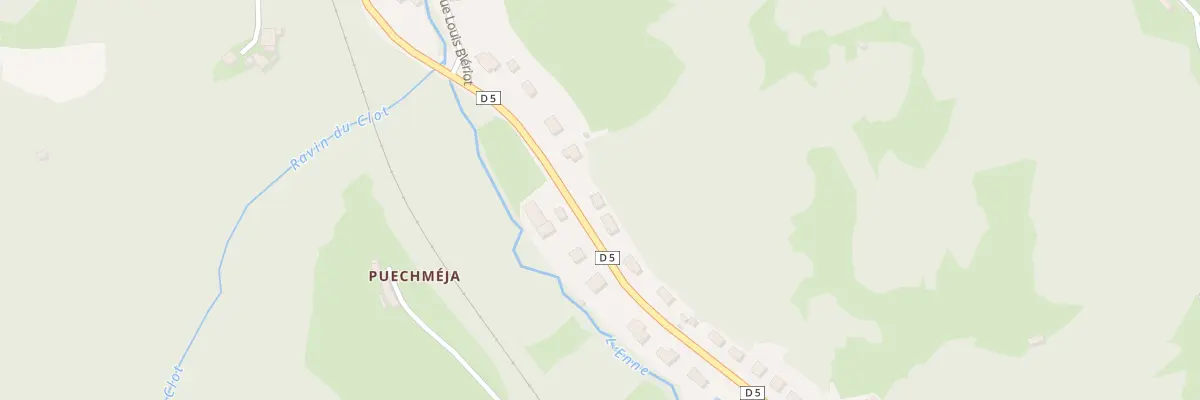 Plan du 60 Av du Lycée à Aubin
