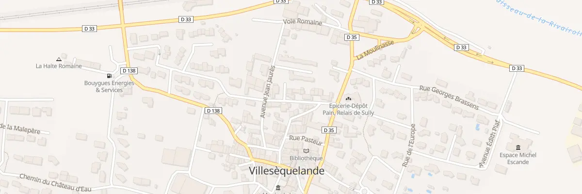 Plan du 18 Av du Général DE GAULLE à Villesèquelande