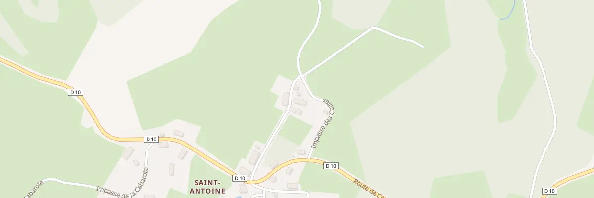 Plan du 5150 Saint Antoine à Saint-Frion