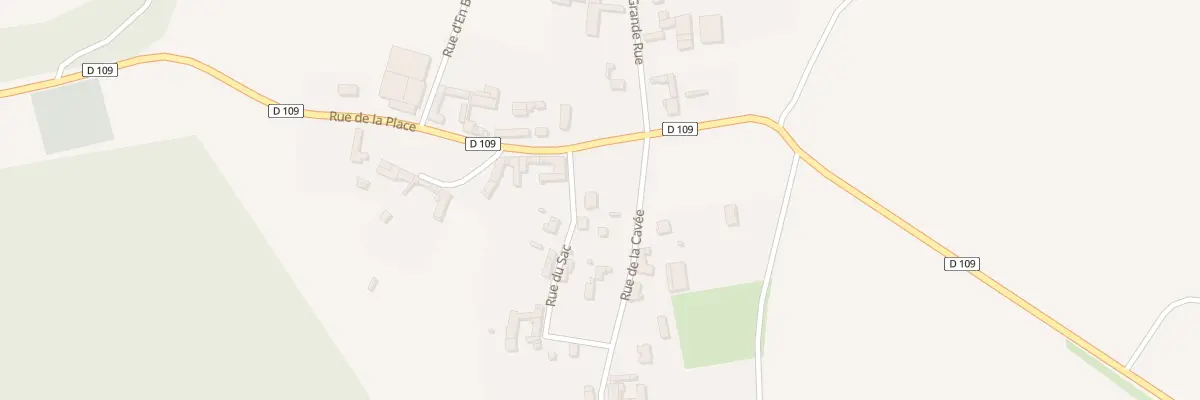 Plan du 3 Rue du Sac à Fransures