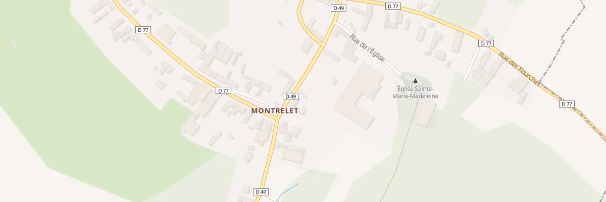 Plan du 6 Rue de Candas à Fieffes-Montrelet