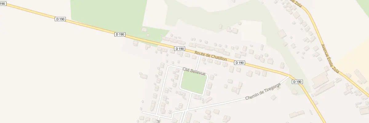 Plan du 19 Rte de Chatillon à Saint-Florent-sur-Cher