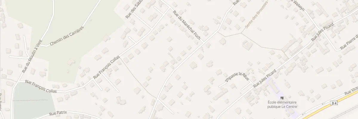 Plan du 25 Rue du Gal Corbineau à Champagne-sur-Oise