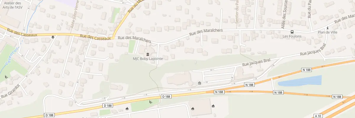 Plan du 14 Rue des Maraichers à Villebon-sur-Yvette