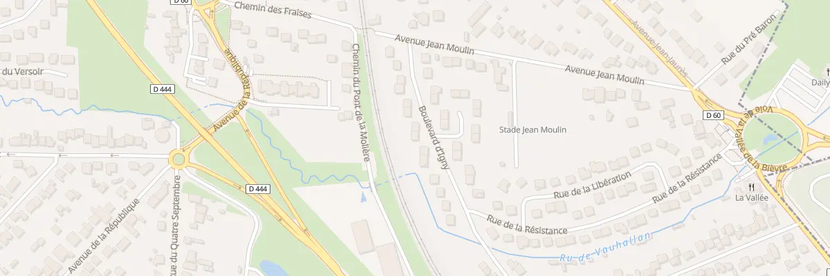 Plan du 16 Bd Igny à Igny