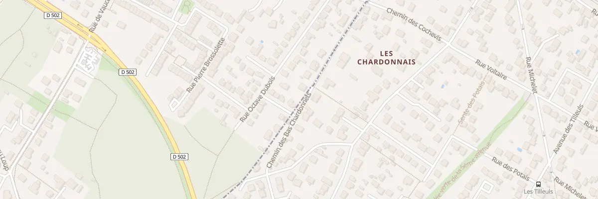 Plan du 9 Rue des Bas Chardonnets à Taverny