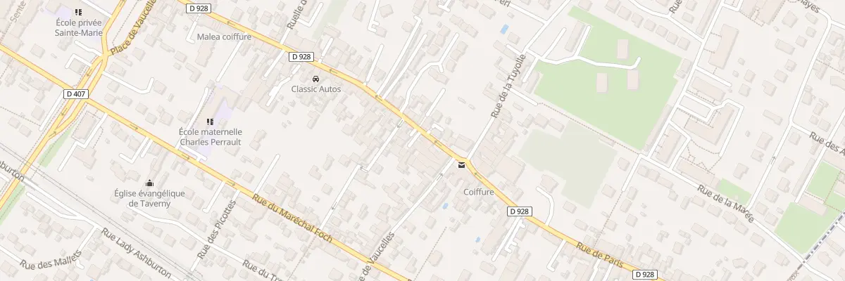 Plan du 83 Rue de Paris à Taverny