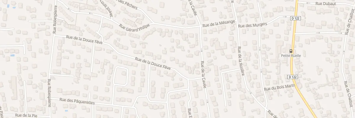 Plan du 12 Rue de la Douce Feve à Argenteuil