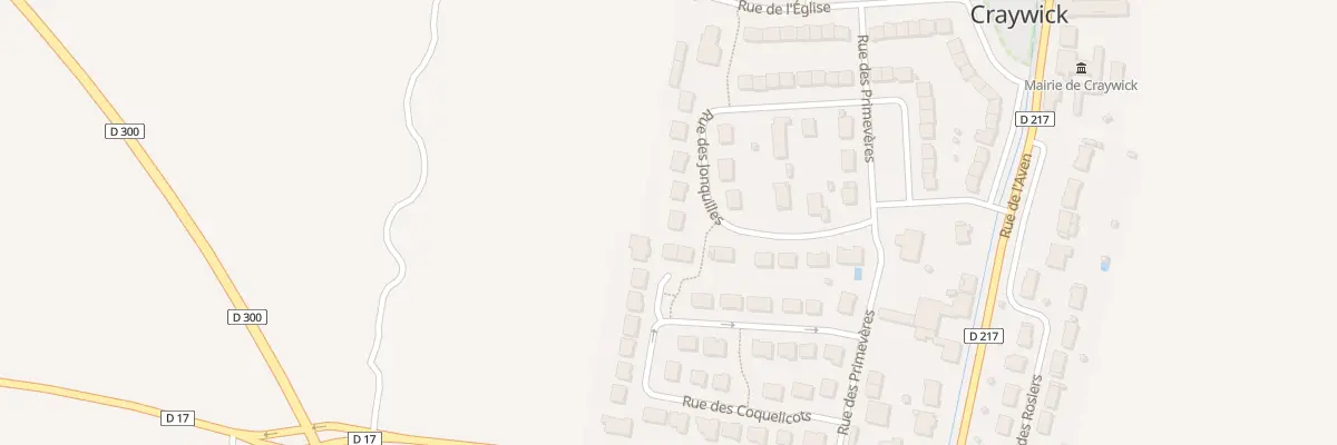 Plan du 211 Rue des Jonquilles à Craywick