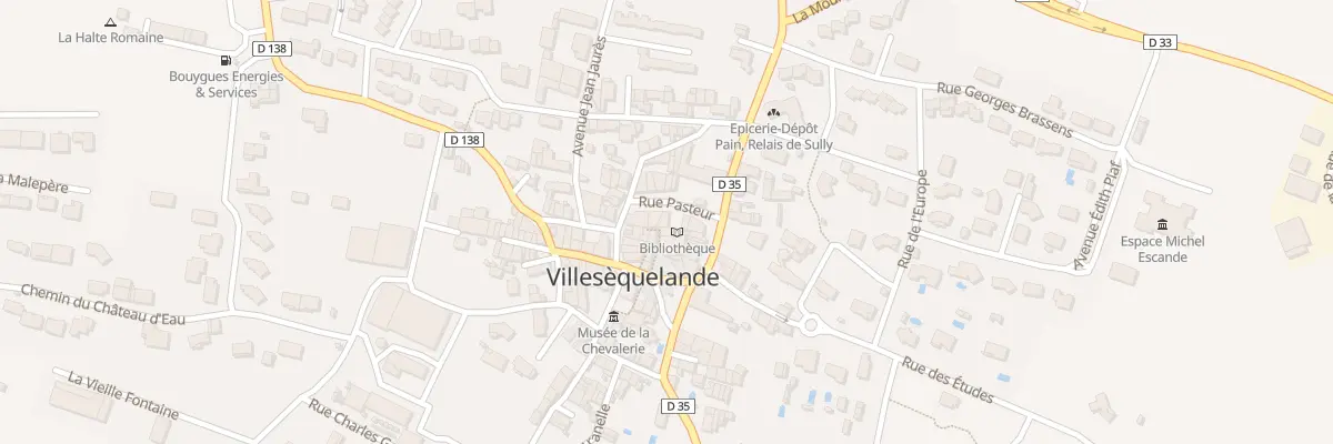 Plan du 6 Rue Pasteur à Villesèquelande