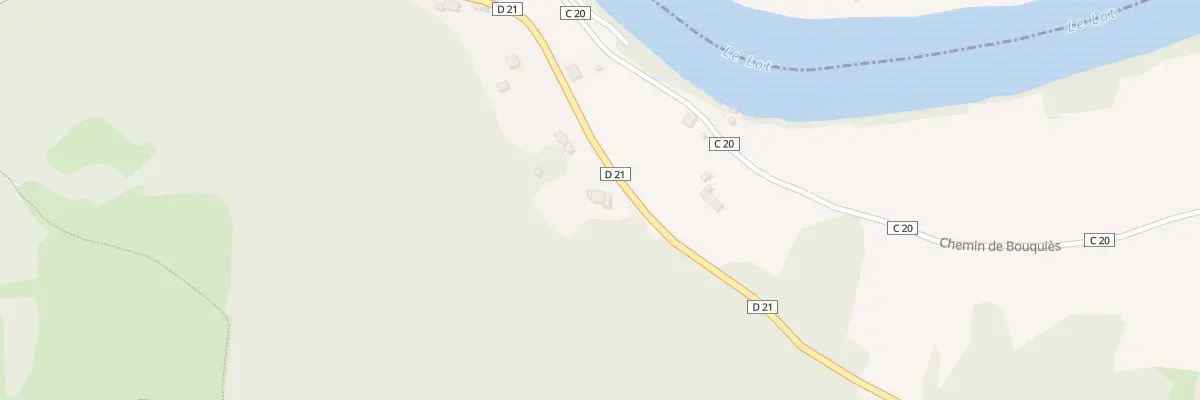 Plan du 9001 Le Pont de Livinhac à Decazeville