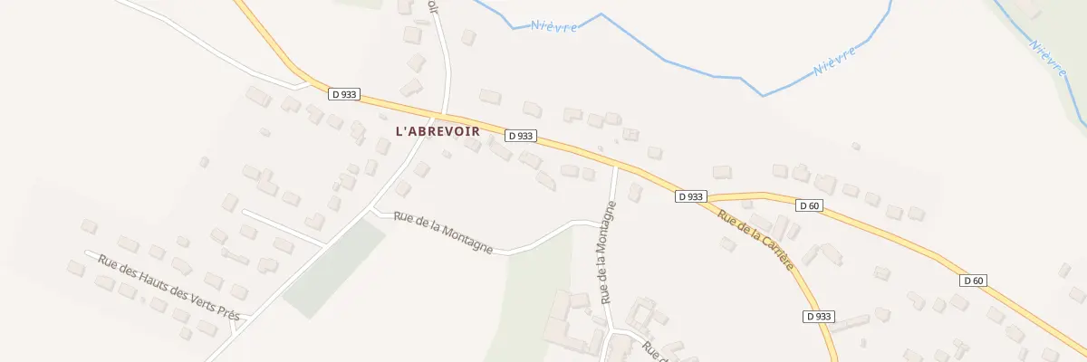 Plan du 13 Rue de la Carrière à Havernas