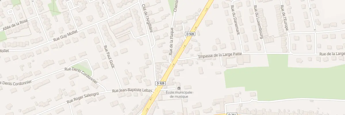 Plan du 22 Rue François Mitterrand à Wizernes