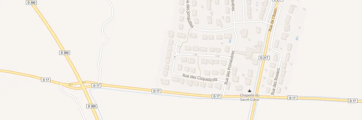 Plan du 22 Rue des Coquelicots à Craywick