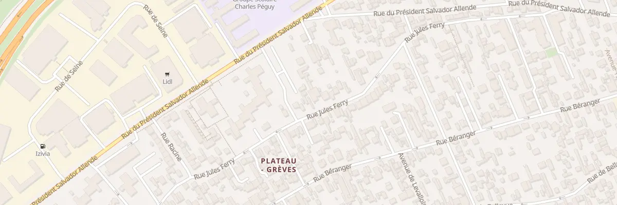 Plan du 114 Rue Jules Ferry à Colombes