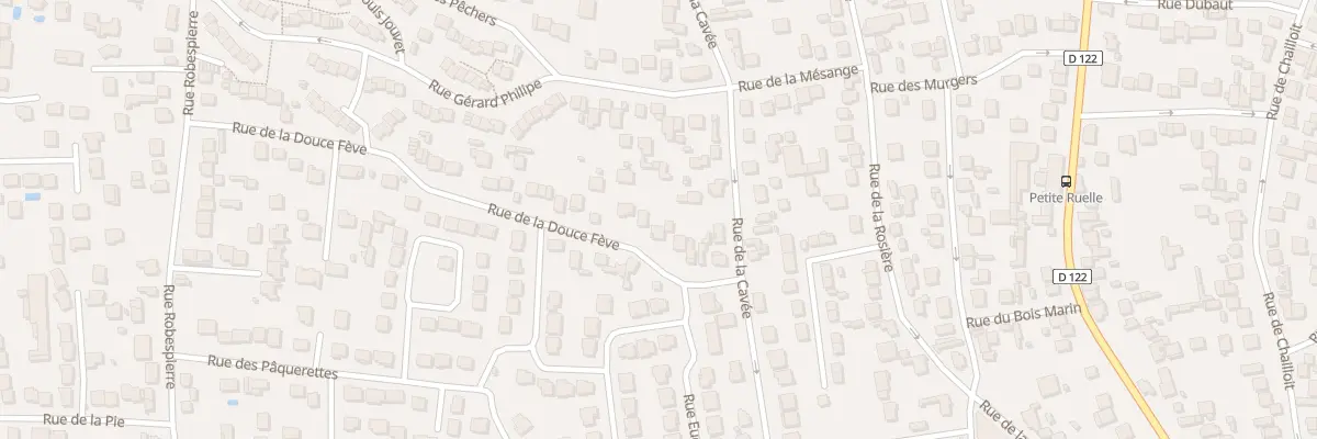 Plan du 10 Rue de la Douce Feve à Argenteuil