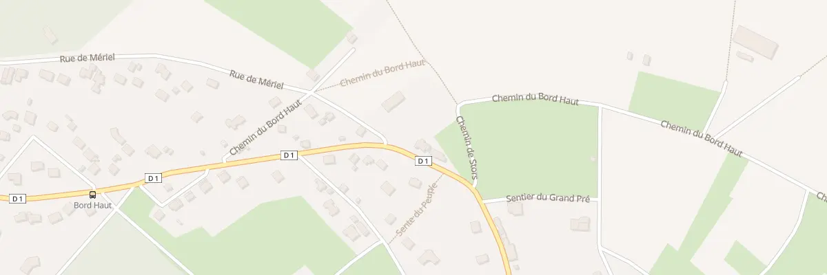 Plan du 33B Rue Rene Patouillard Demoriane à Villiers-Adam