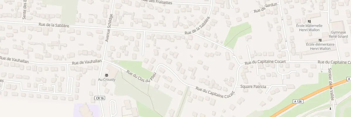 Plan du 6 Rue du Clos du Pileu à Palaiseau