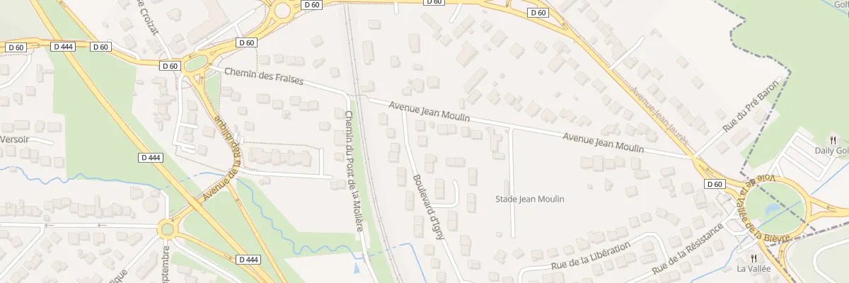 Plan du 3 Bd Igny à Igny
