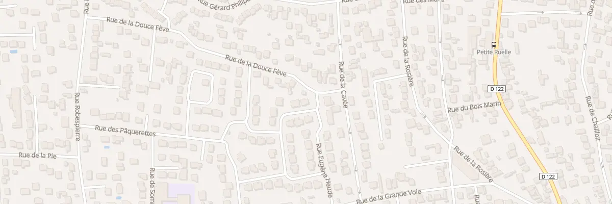 Plan du 2 Rue du Chardonnay à Argenteuil