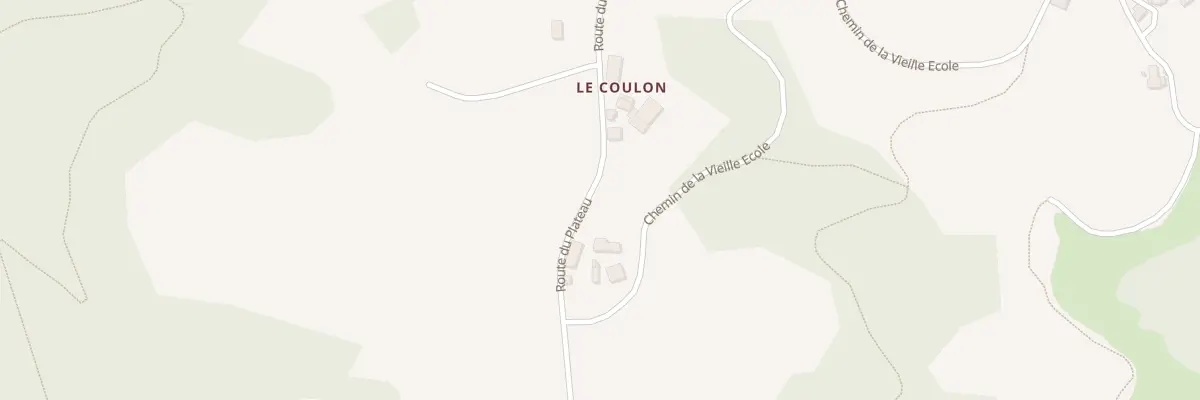 Plan du 5311 Le Coulon à Boisset