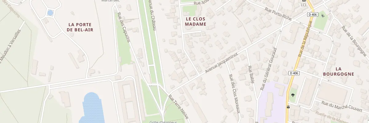 Plan du 28 Rue Marthe Edouard à Meudon