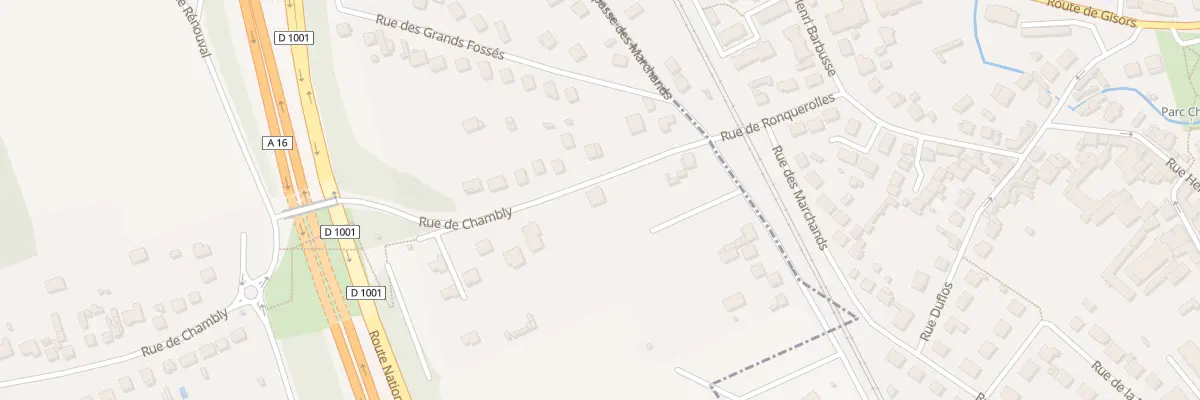 Plan du 562 Rue de Chambly à Ronquerolles