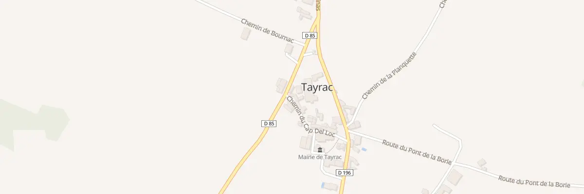 Plan du 5122 Tayrac à Tayrac