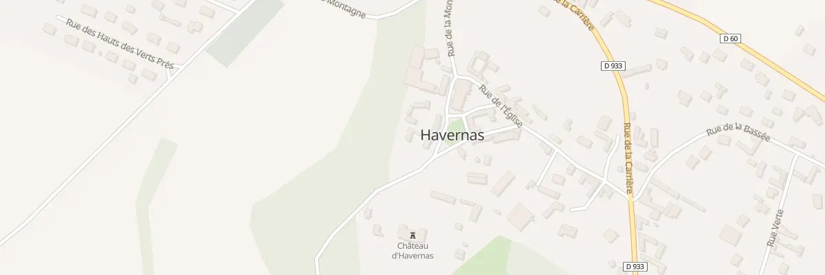 Plan du 5 Pl de l’Église à Havernas