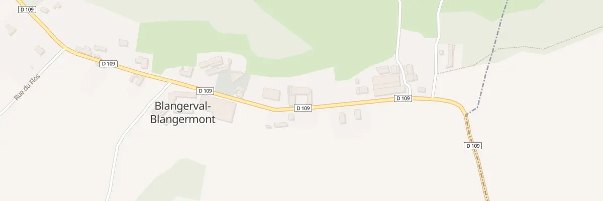 Plan du 4 Rue Principale à Blangerval-Blangermont