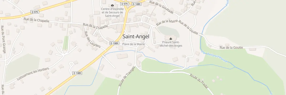 Plan du 3 Pl de la Mairie à Saint-Angel
